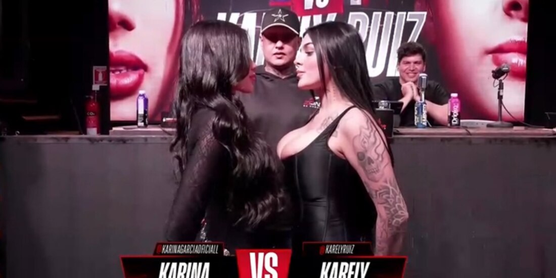 Karely Ruiz se subirá al ring para pelear con Karina Garcia.