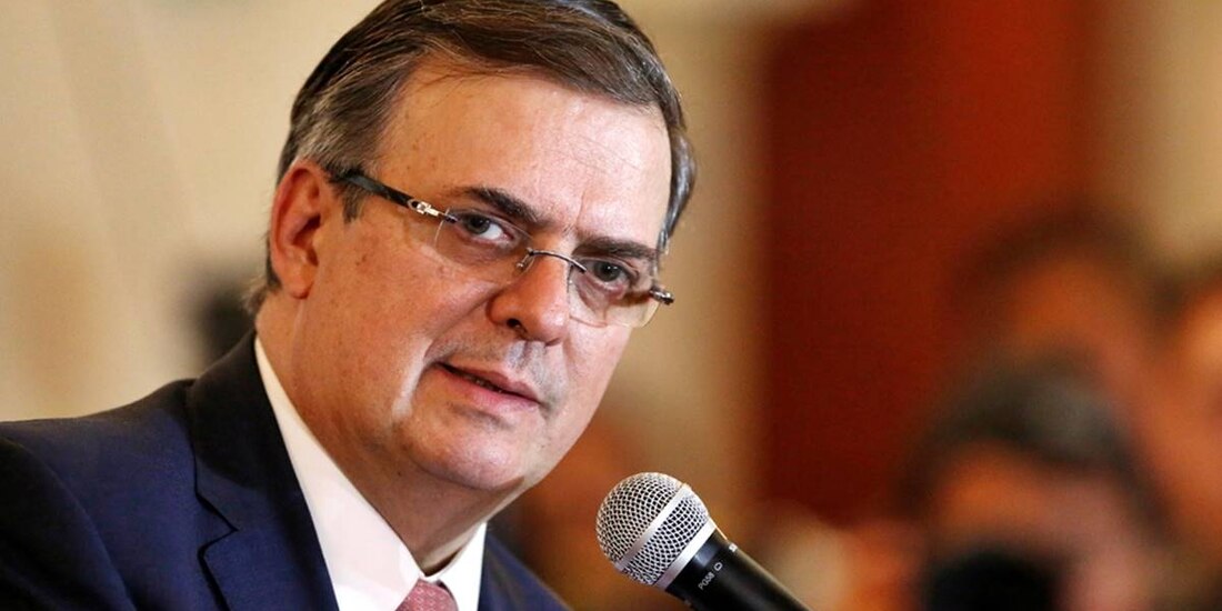 Secretario de Relaciones Exteriores, Marcelo Ebrard.