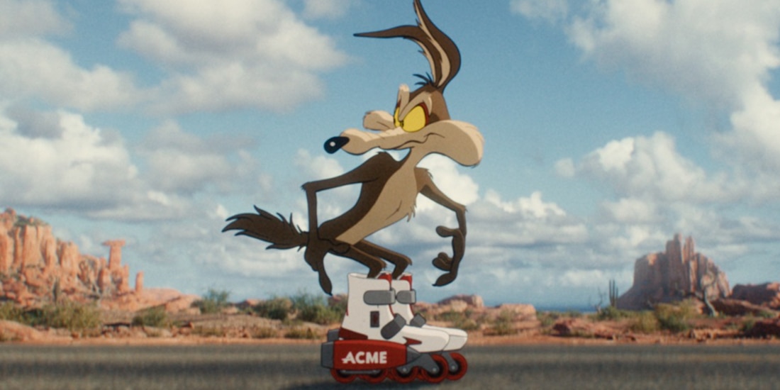 El coyote, en un fotograma de la película.