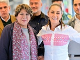 Claudia Sheinbaum Pardo y Delfina Gómez Álvarez supervisan obras estratégicas y programas sociales durante su gira de trabajo por el Estado de México.