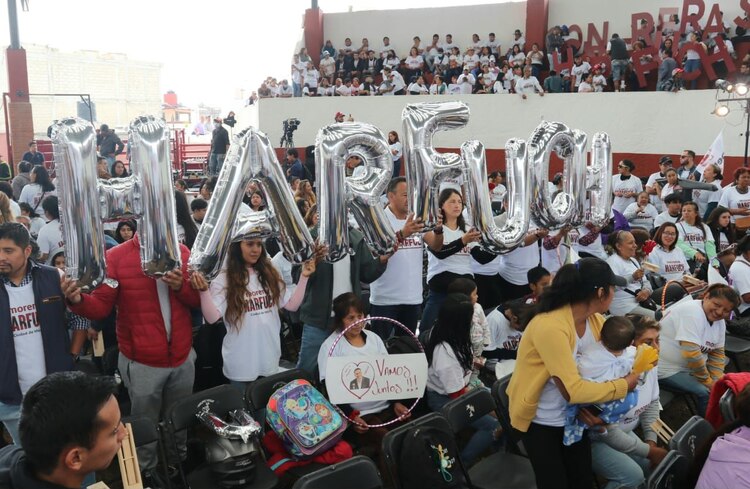 Omar García Harfuch acudió a un encuentro ciudadano en La Magdalena Contreras