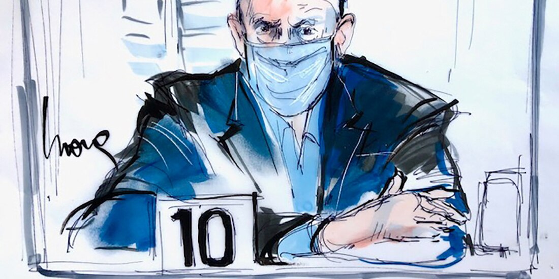 Salvador Cienfuegos en audiencia en Los Ángeles