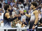 Ben Shelton y Carlos Alcaraz en el US Open.