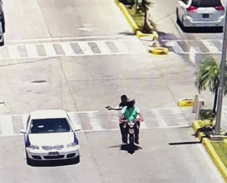 Reynier "N", alias "Palma", presunto integrante del CJNG detenido en Acapulco.