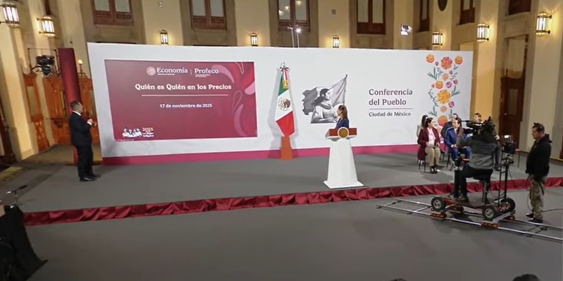 Informe de Profeco en la Mañanera del Pueblo.