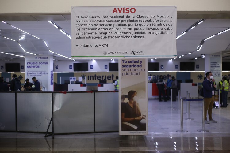 Autoridades del AICM señalaron que Interjet ya había entregado las instalaciones antes de la huelga