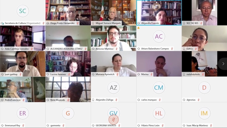 Reunión virtual entre los titulares de Cultura y Turismo