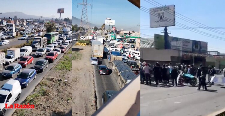 Bloqueo vial por manifestación de piperos