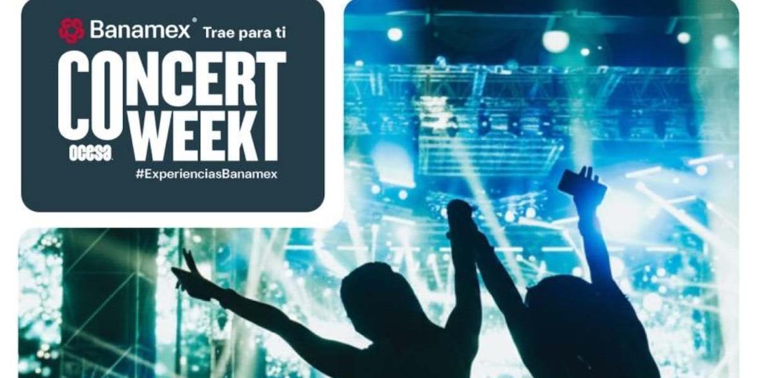 La nueva edición de Concert Week fue anunciada por directivos de OCESA, Ticketmaster y Banamex.