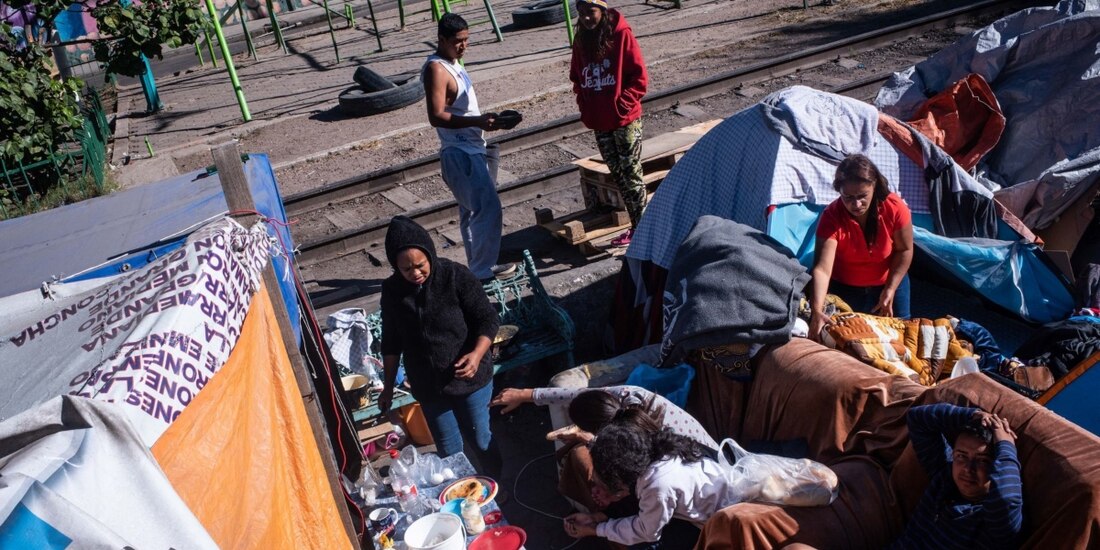 Migrantes optan por esperar su cita para solicitud de asilo desde la Ciudad de México