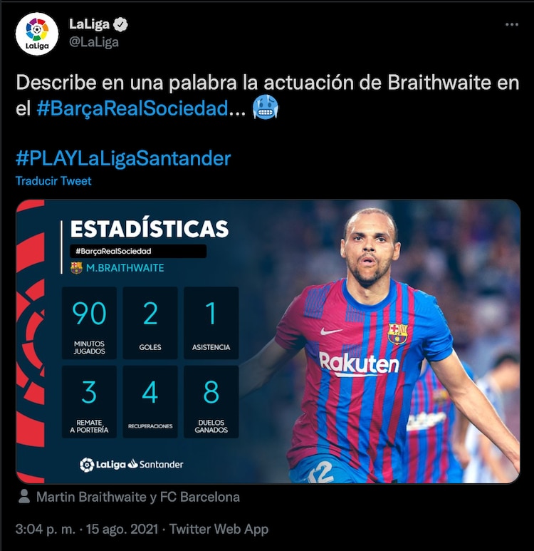 El Barcelona inició con el pie derecho su participación en LaLiga.