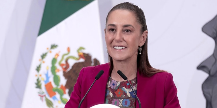 La Presidenta de México, Claudia Sheinbaum, en conferencia del 13 de mayo 2026