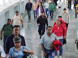 Un aspecto de la estación Pantitlán del Metro
