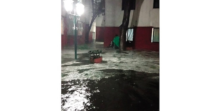 Un encharcamiento