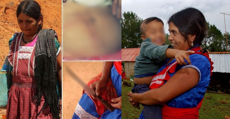 Inés Ramírez se encontraba sola cuando entró en labor de parto