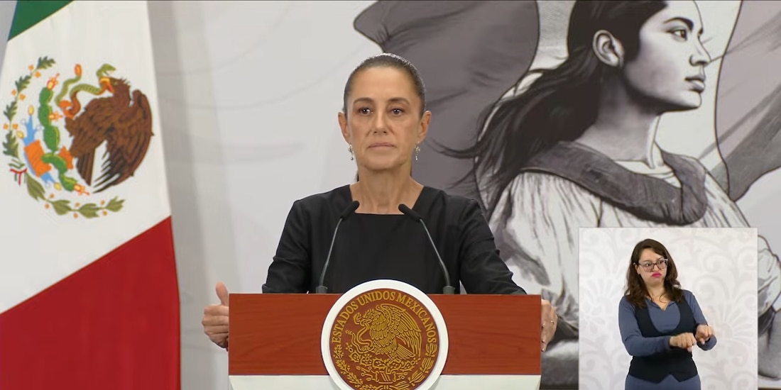Claudia Sheinbaum, Presidenta de México.