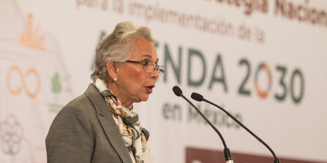 Olga Sánchez Cordero, secretaria de Gobernación.