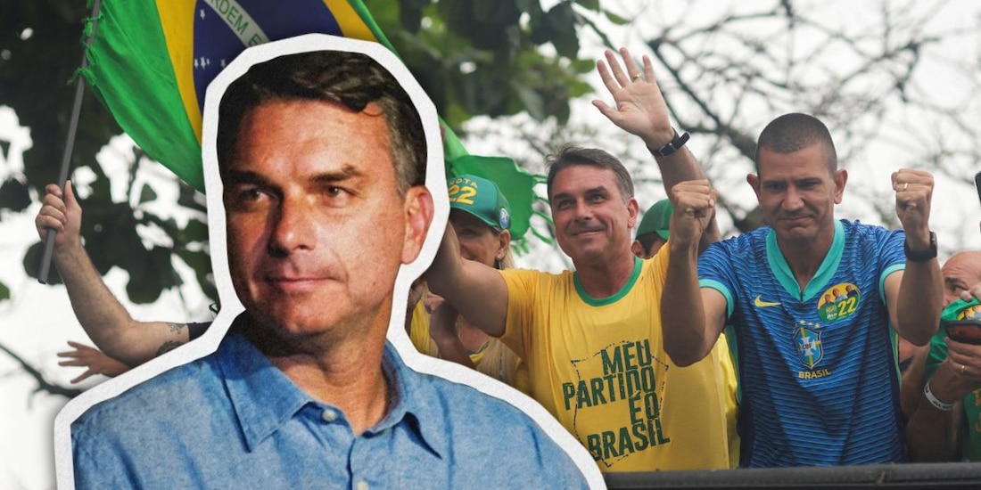 Diputado, senador, heredero del bolsonarismo y candidato presidencial: Él es Flávio Bolsonaro.