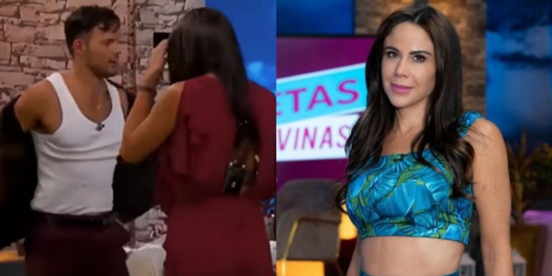 Captan a Paola Rojas bailando con el protagonista de 'Aventurera' ¿reemplaza a Irina Baeva?