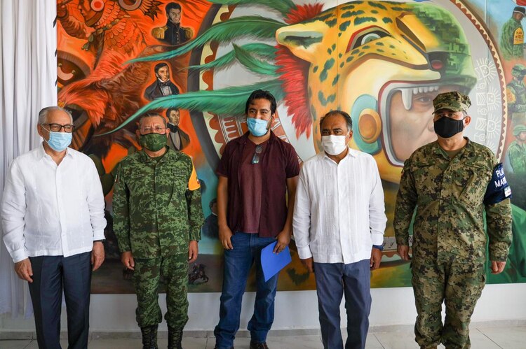 Este mural es muestra de la historia de México de la que el estado suriano del país ha sido partícipe