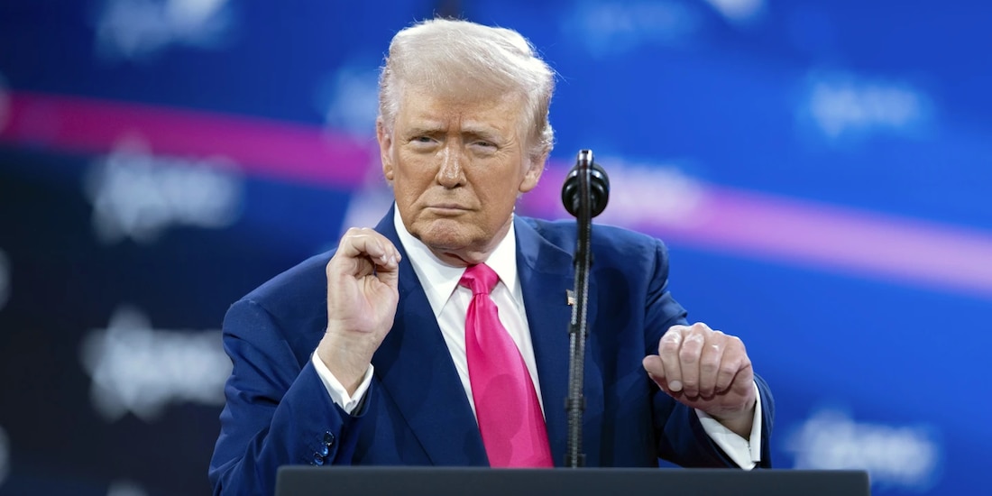 Donald Trump, presidente de Estados Unidos.