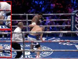 El boxeador cubano Osleys Iglesias Estrada vence con un aterrador nocaut al ruso Evgeny Shvedenko