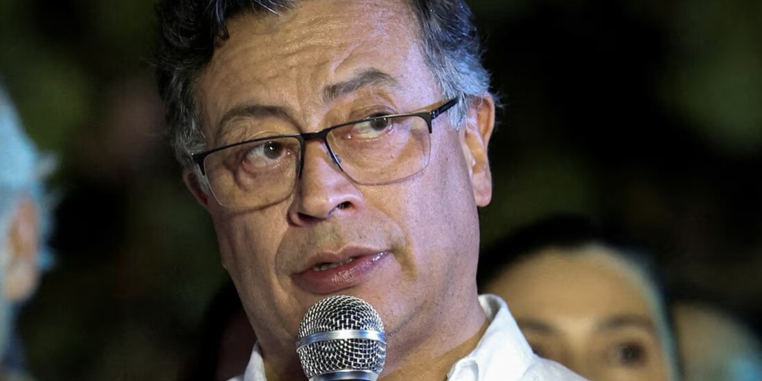El presidente del Colombia, Gustavo Petro.