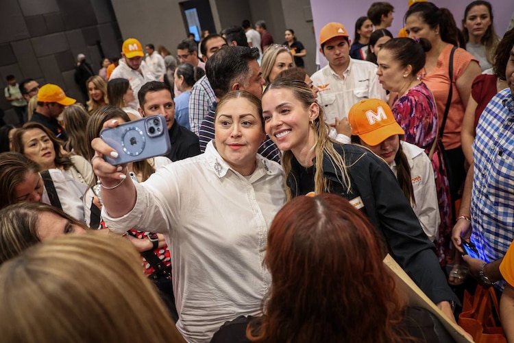 Mariana presentó sus propuestas.