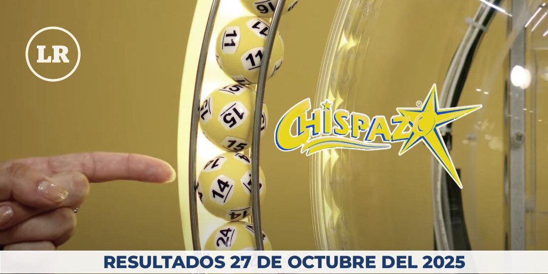Resultados del Chispazo de hoy 27 de octubre del 2025.