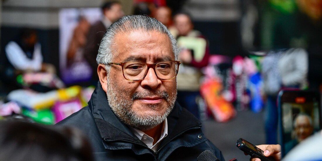 En la imagen, Horacio Duarte Olivares, Secretario General de Gobierno del Estado de México.