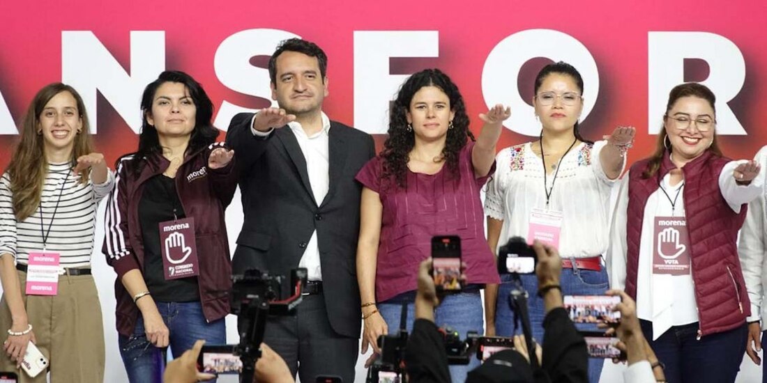 Andrés Manuel López Beltrán fue elegido como secretario de Organización de Morena.