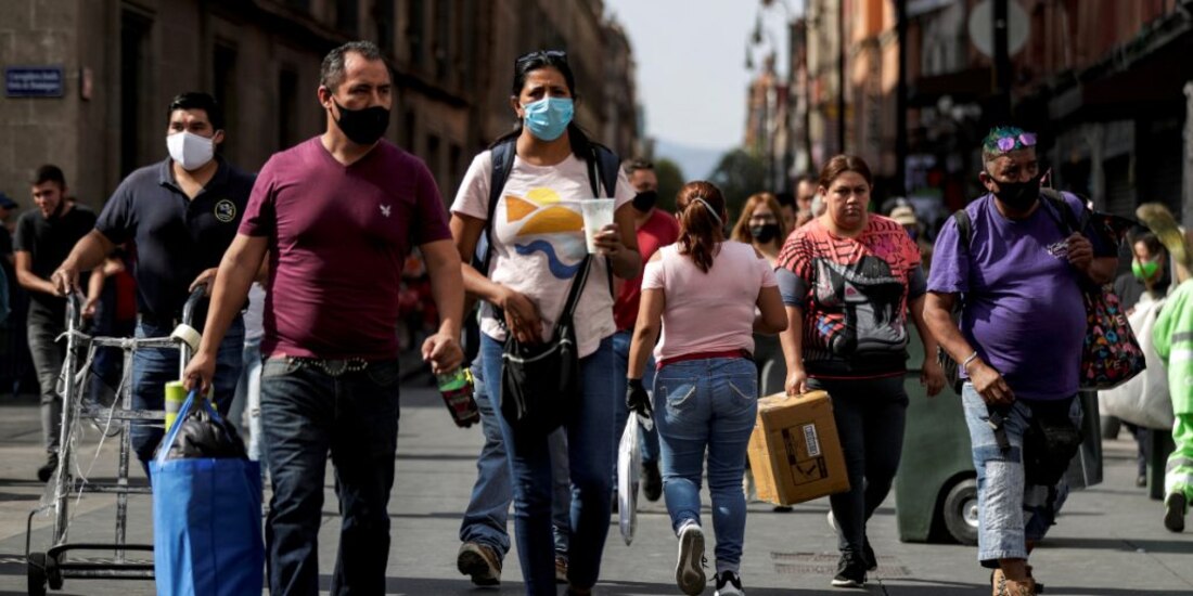 Habitantes de Puebla en tiempos de Pandemia.
