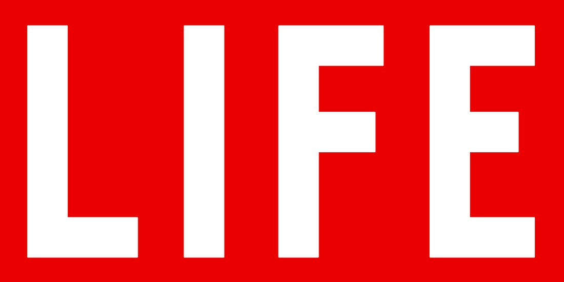 Logo de la revista 'LIFE'