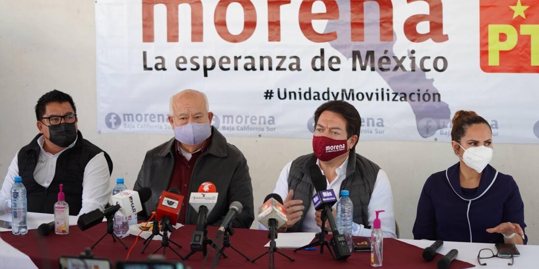 El dirigente nacional de Morena, pidió a los militantes del partido respetar los resultados de las encuestas por las que se eligió a los precandidatos a las gubernaturas de 14 estados