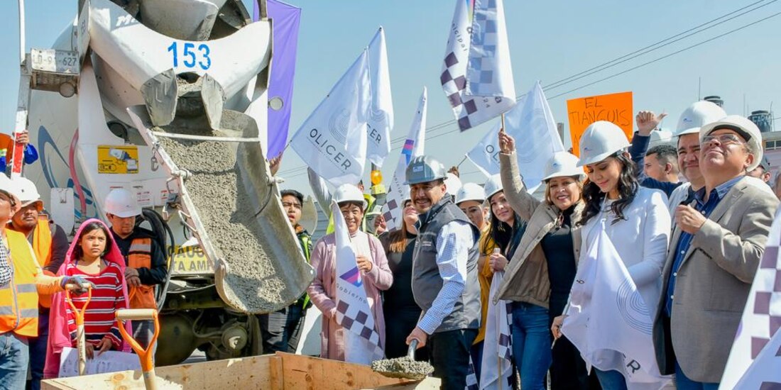 La obra en el municipio.