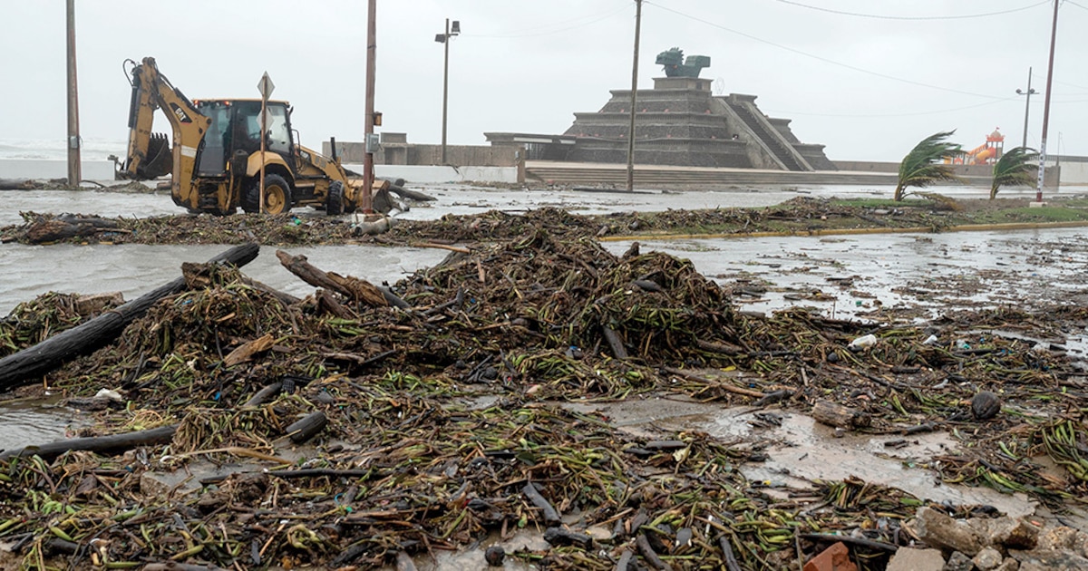 Frente frío 2 deja inundaciones en Veracruz y enfriaría a Guanajuato