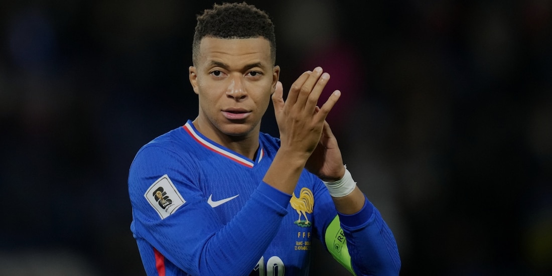 El delantero Kylian Mbappé no viajará con la Selección de Francia a Azerbaiyán