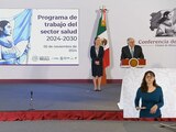 La Presidenta de México y el titular de SSa.