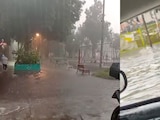Lluvias dejan anegaciones, viento y baja visibilidad en distintos puntos de CDMX