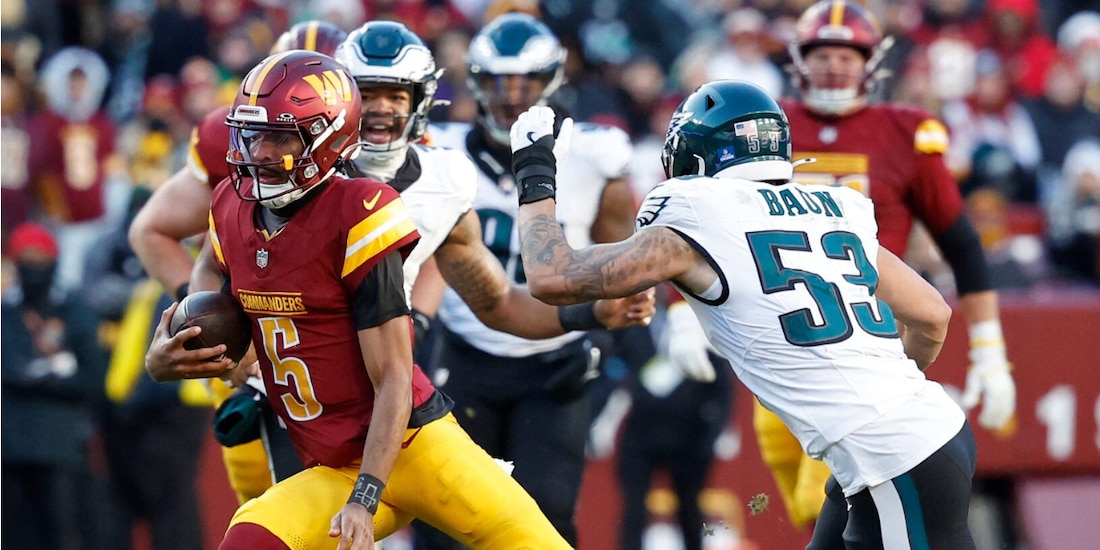 Philadelphia Eagles vs Washington Commanders en el Northwest Stadium