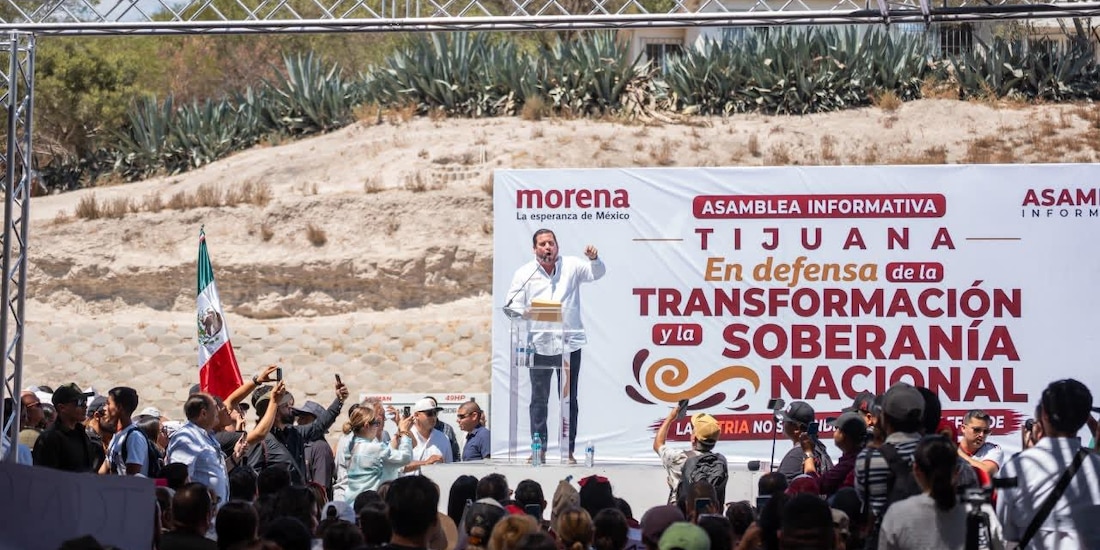 Ismael Burgeño en Tijuana, Baja California.