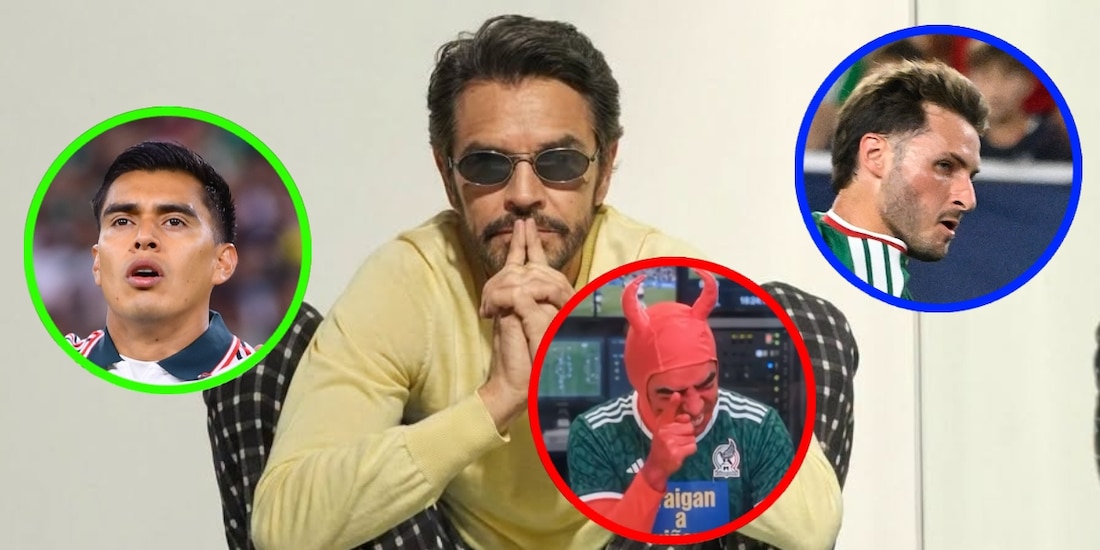 Eugenio Derbez se mofó de las fallas del Tala Rangel y de Santiago Gimenez contra Estados Unidos.