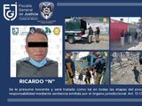 Un hombre fue detenido.