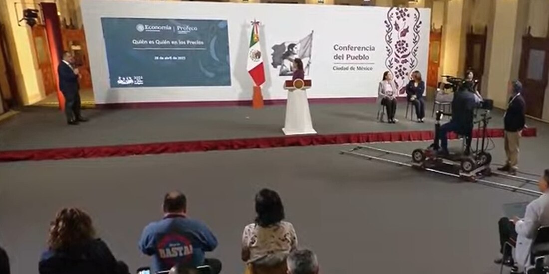 El titular de Profeco dio el reporte del Quién es quién en los precios.