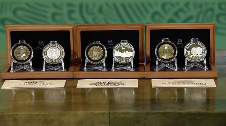 Monedas conmemorativas.