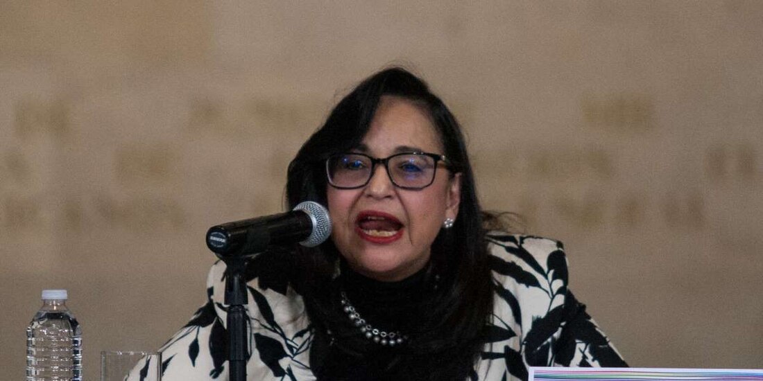 Norma Lucía Piña, ministra presidente de la Suprema Corte de Justicia.