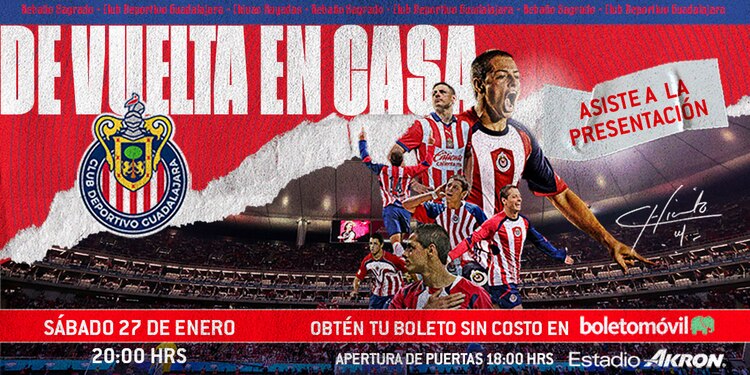 Chicharito volverá a ser jugador de las Chivas