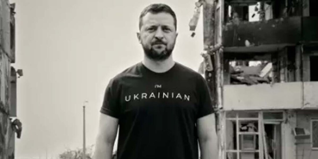 Volodimir Zelenski, presidente de Ucrania