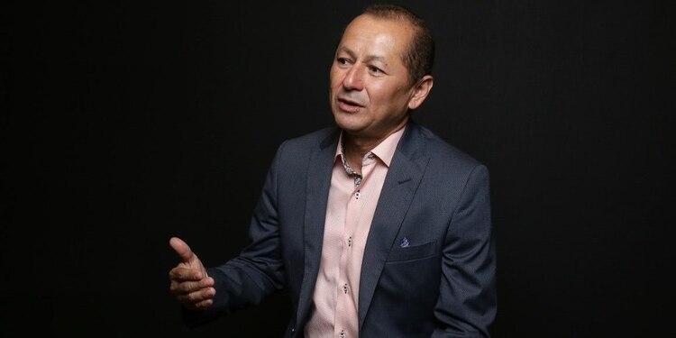 Freddy Aco, en una entrevista para su propio medio Ojo Noticias.