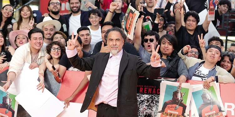 El director Alejandro González Iñárritu convivió con fans.